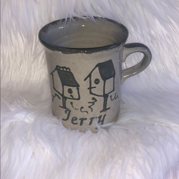 Bujno Pottery “Jerry birdhouse” coffee mug - Picture 1 of 8